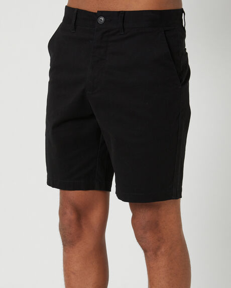 BLACK MENS CLOTHING SWELL SHORTS - S5173250BLK