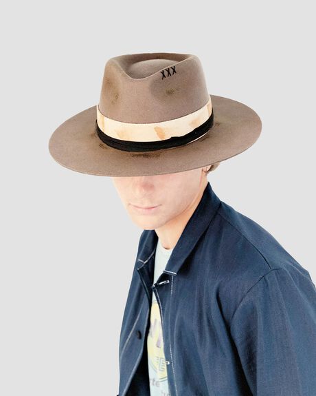 BROWN MENS ACCESSORIES FALLENBROKENSTREET HEADWEAR - F_2022_021