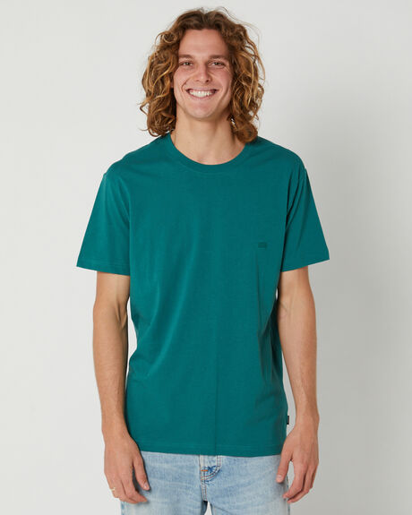 BOTTLE GREEN MENS CLOTHING SWELL T-SHIRTS + SINGLETS - SWMS23203BOT