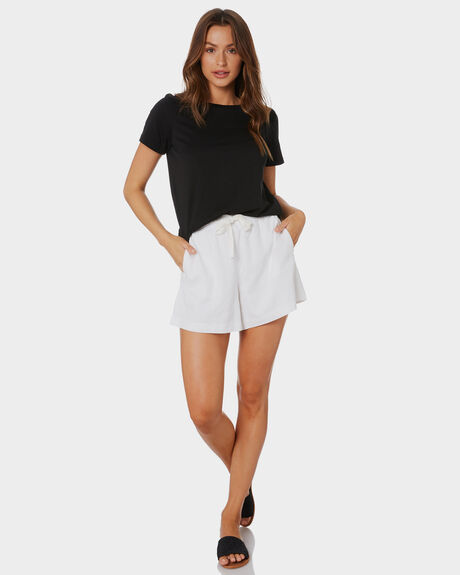 BLACK WOMENS CLOTHING AS COLOUR TEES - 4001BLACK