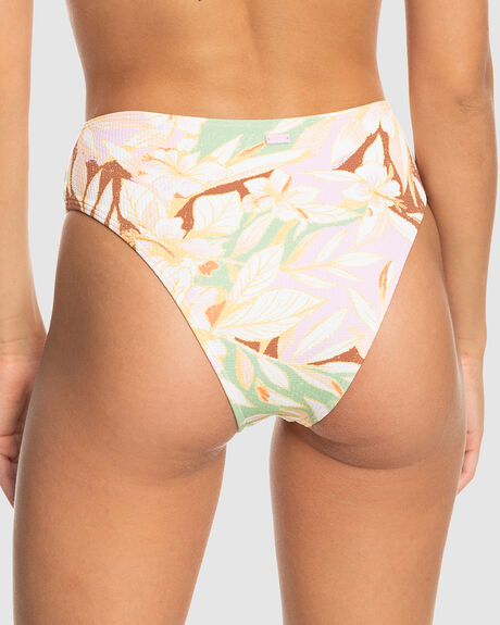 QUIET GREEN WOMENS SWIMWEAR ROXY BIKINI BOTTOMS - ERJX404762-GFK5