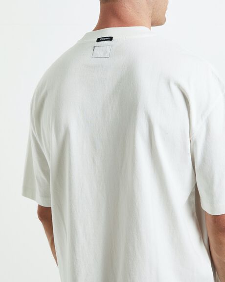 WHITE MENS CLOTHING STANDARD JEAN CO GRAPHIC TEES - 52620500027