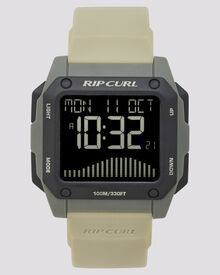Rip Curl Odyssey Tide Watch Khaki SurfStitch