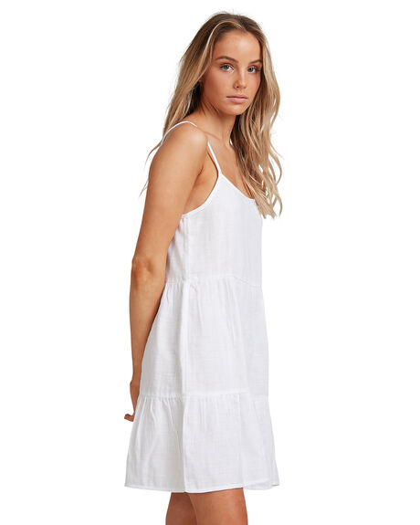 WHITE WOMENS CLOTHING BILLABONG DRESSES - BB-6503495-WHT
