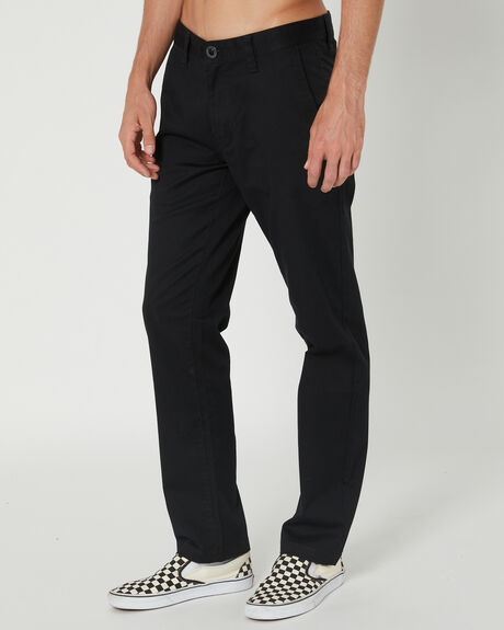 BLACK MENS CLOTHING VOLCOM PANTS - A1112306BLK