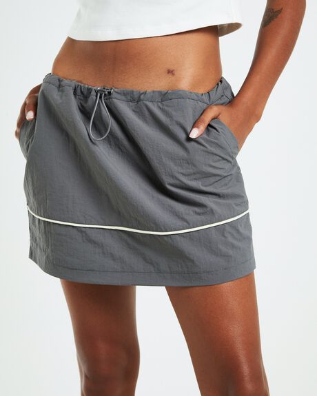 GREY WOMENS CLOTHING INSIGHT SKIRTS - 52555800022