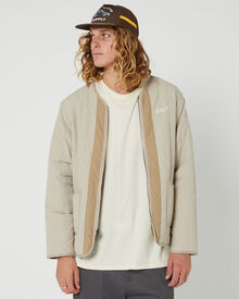 Huf Worldwide Reversible Liner Jkt Cream SurfStitch