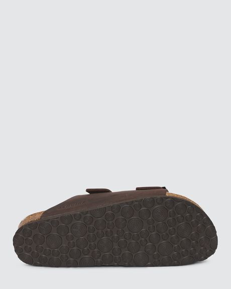 BROWN WOMENS FOOTWEAR GENUINS SLIDES + THONGS - G103439-36