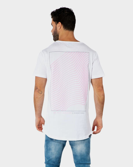 WHITE MENS CLOTHING ONEBYONE GRAPHIC TEES - OBO-859-S
