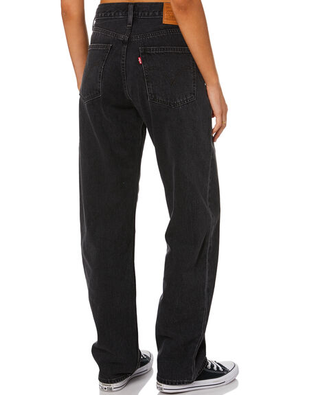 levi dad jeans black