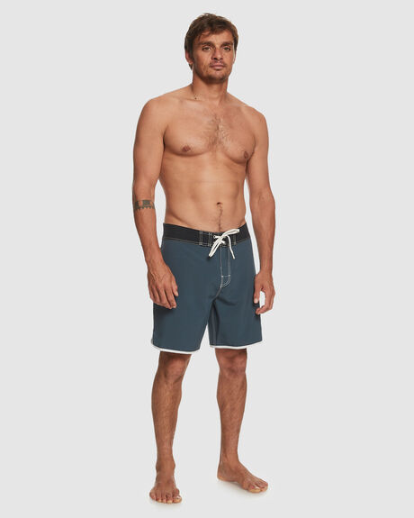 MIDNIGHT NAVY MENS CLOTHING QUIKSILVER BOARDSHORTS - EQYBS04765-BSL0