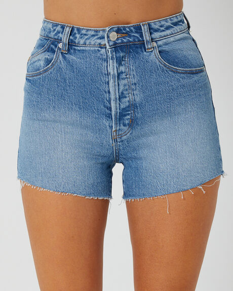 ECO SALTY BLUE WOMENS CLOTHING ROLLAS SHORTS - 14341-6633