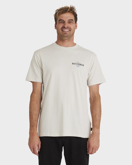 LUNAR ROCK MENS CLOTHING QUIKSILVER T-SHIRTS + SINGLETS - UQMZT03296-SFB0