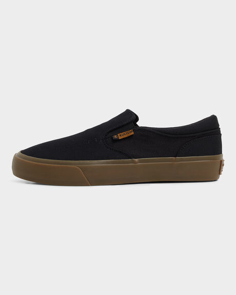 BLACK GUM MENS FOOTWEAR KUSTOM SNEAKERS - K913107-KKG