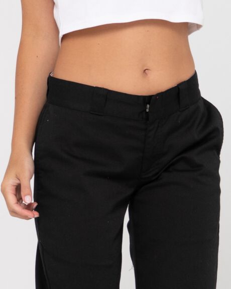 BLACK WOMENS CLOTHING RUSTY PANTS - S23-PAL1372-BLK-10
