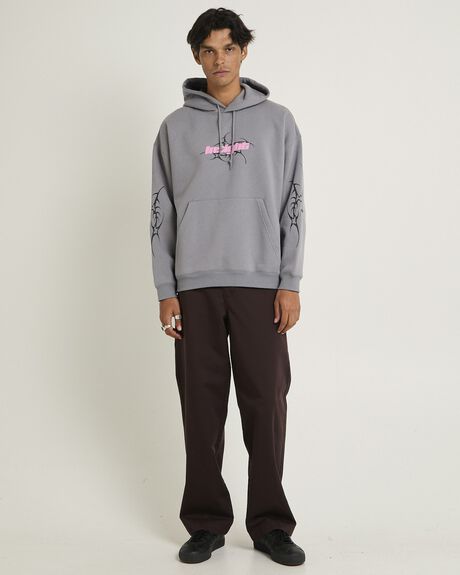 GREY MENS CLOTHING INSIGHT HOODIES - INMW25897-GRY-S