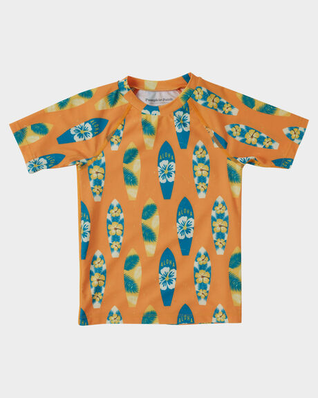 SURFBOARD ORANGE KIDS BOYS PUMPKIN PATCH SWIMWEAR - 20TBS9017RWSRFOR