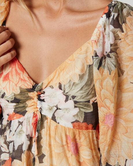 VINTAGE FLORAL WOMENS CLOTHING MINKPINK DRESSES - MG2303456-VINFL
