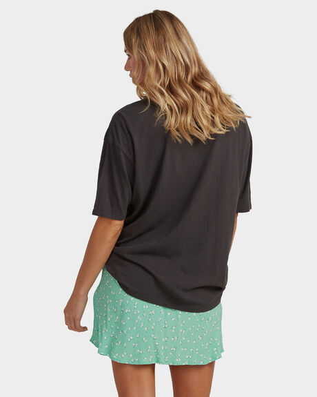 OFF BLACK WOMENS CLOTHING BILLABONG TEES - UBJZT00101-OFB
