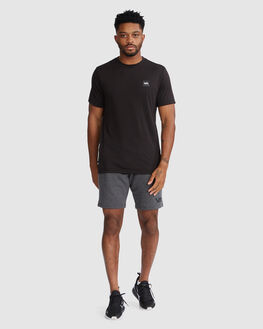 Grey and outlet black shorts
