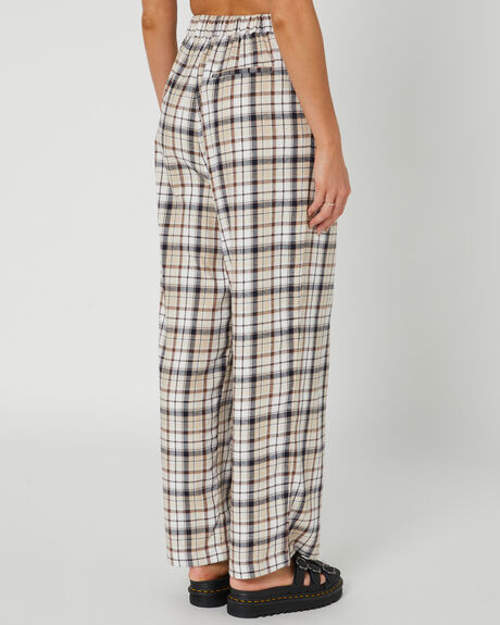 OLIVE WOMENS CLOTHING STUSSY PANTS - ST125609OLV