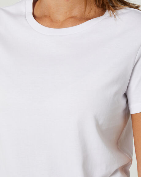 WHITE WOMENS CLOTHING AS COLOUR TEES - 4001WHITE