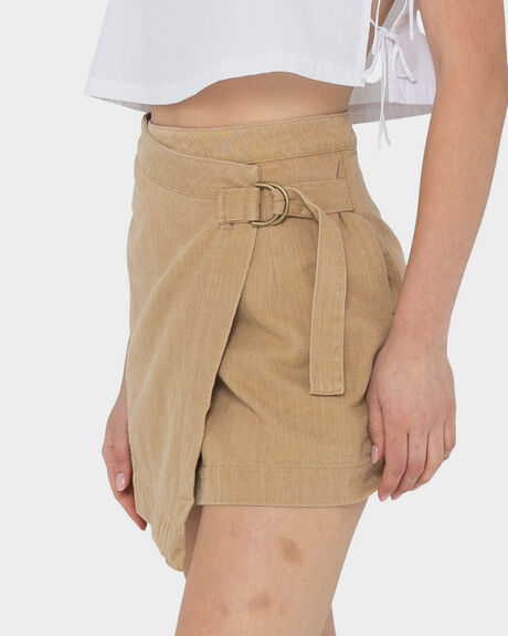 OATMILK WOMENS CLOTHING RUSTY SKIRTS - M21-SKL0563-OMK-10