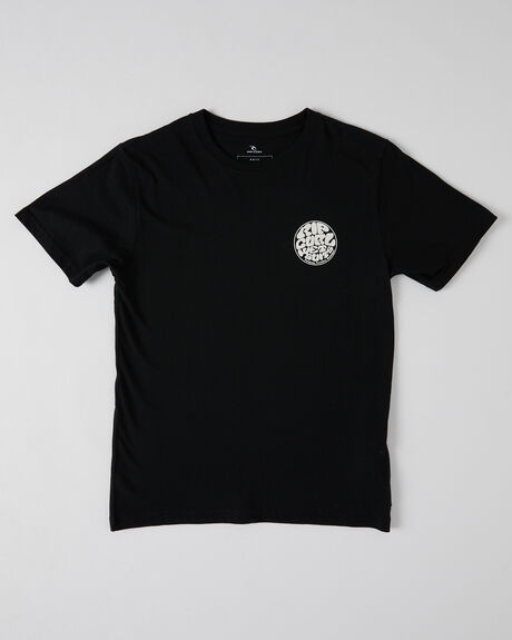 BLACK KIDS BOYS RIP CURL TOPS - KTEST990