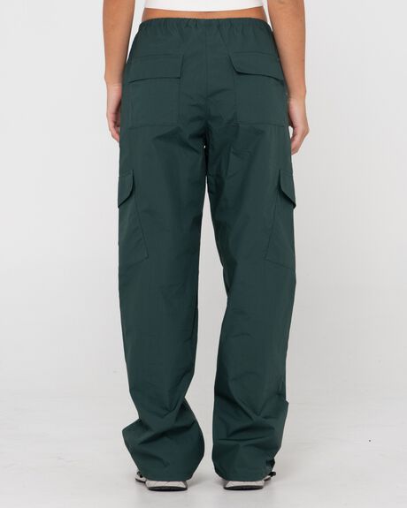 DARK EMERALD WOMENS CLOTHING RUSTY PANTS - S23-PAL1367-DAE-10