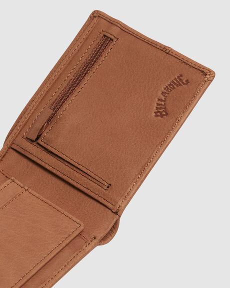TAN MENS ACCESSORIES BILLABONG WALLETS - UBYAA00193-CQB0