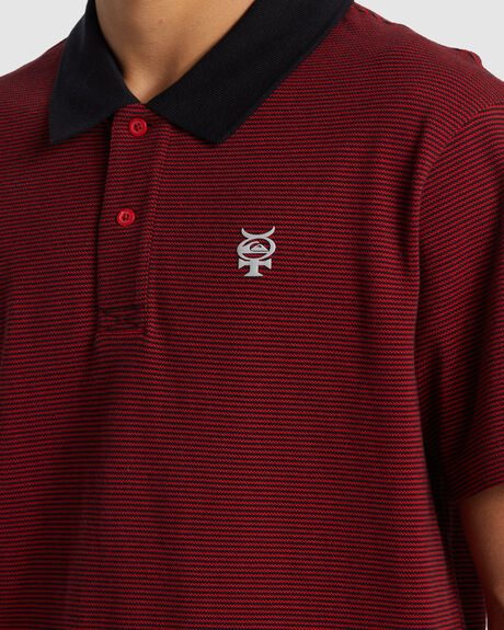 MERCURY POLO SALSA MENS CLOTHING QUIKSILVER SHIRTS - AQYKT03126-RZM3