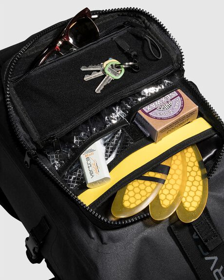 BLACK MENS ACCESSORIES RVCA BAGS + BACKPACKS - AVYBP00127-BLK
