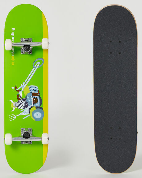 GREEN SKATE SKATE ENJOI COMPLETE SKATEBOARDS - 10517705GRN