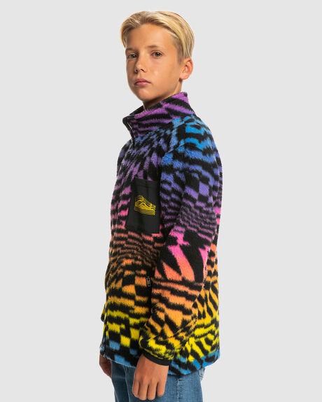 PINK GLO KIDS YOUTH BOYS QUIKSILVER JUMPERS + HOODIES - EQBFT03817-MMY6