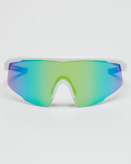 MATT WHITE PURPLE MENS ACCESSORIES LIIVE VISION SUNGLASSES - L0729EMWP
