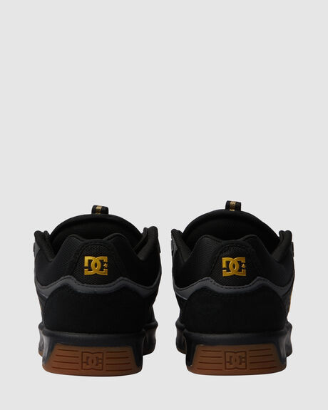 BLACK GOLD MENS FOOTWEAR DC SHOES SNEAKERS - ADYS100819-BG3