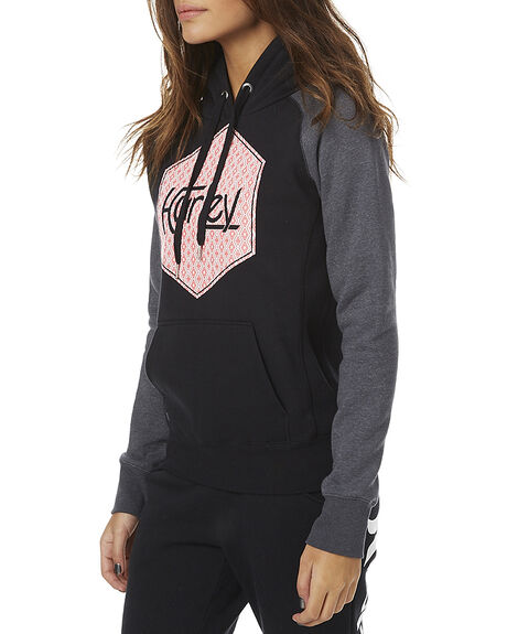 BLACK WOMENS CLOTHING HURLEY JUMPERS - AGFLDGHT00A