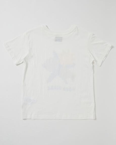 OFF WHITE KIDS YOUTH GIRLS SWELL T-SHIRTS + SINGLETS - SWGW24218.OWHT