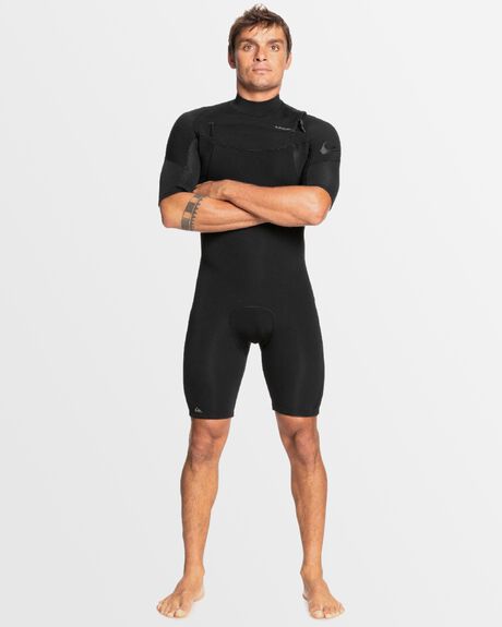 BLACK SURF MENS QUIKSILVER SPRINGSUITS - EQYW503036-KVD0