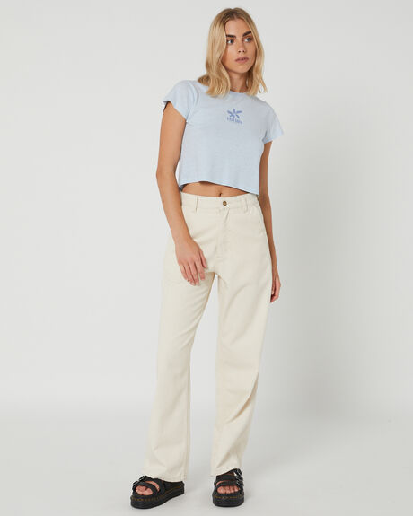 UNBLEACHED WOMENS CLOTHING THRILLS PANTS - WTA23-455UAUNB