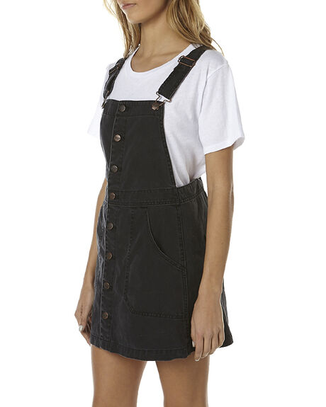 WSH BLACK WOMENS CLOTHING WRANGLER PLAYSUITS + OVERALLS - W-950512-M84BLK