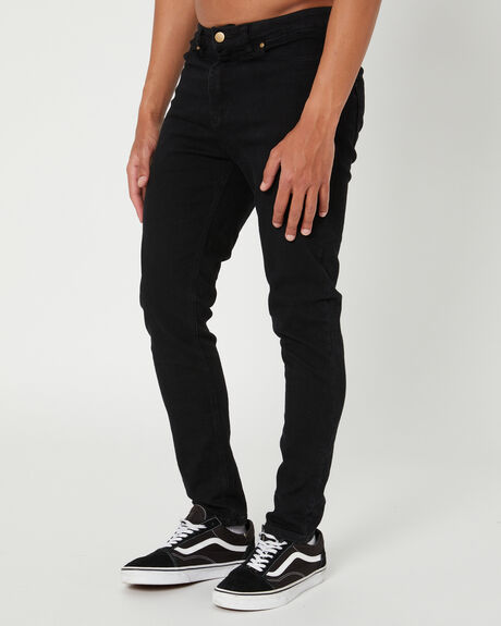 BLACK MENS CLOTHING SWELL JEANS - S5214192BLK