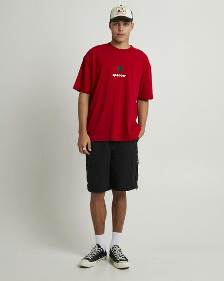 BLACK MENS CLOTHING SPENCER PROJECT SHORTS - SPMS25139-BLK