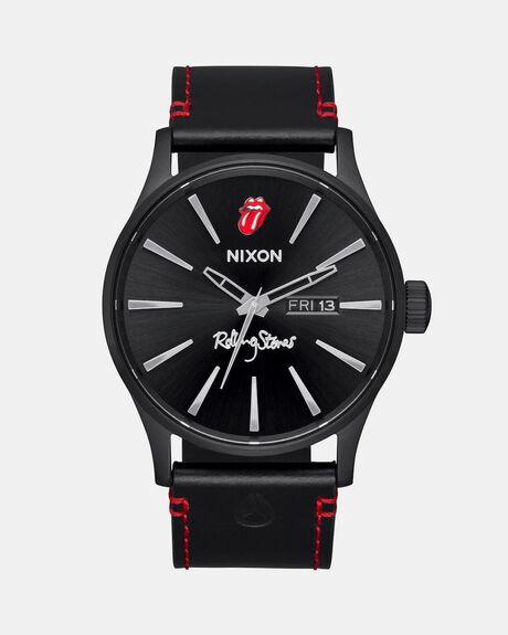 SILVER / BLACK MENS ACCESSORIES NIXON WATCHES - A1354-001-00