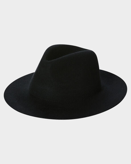 Brixton wesley top fedora black