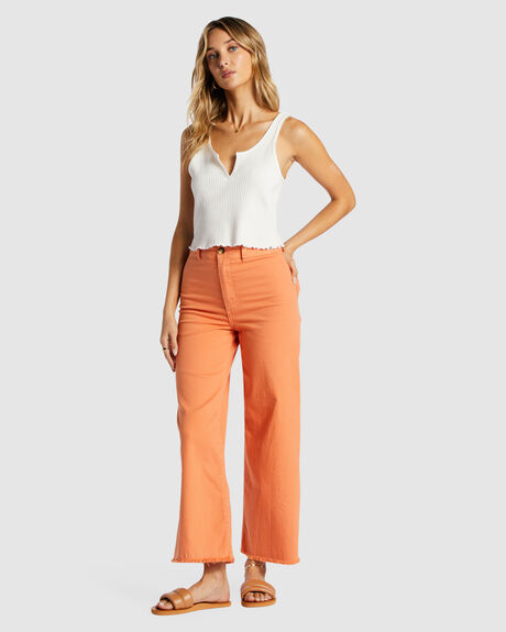 ORANGE KISS WOMENS CLOTHING BILLABONG PANTS - ABJNP00126-NKG0