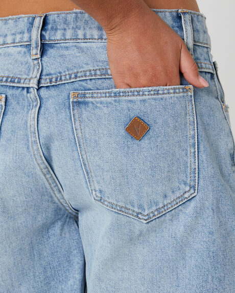 MID VINTAGE BLUE WOMENS CLOTHING ABRAND SHORTS - A34S19-6936