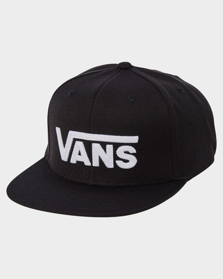 BLACK WHITE MENS ACCESSORIES VANS HEADWEAR - VNA36ORY28BLKWH