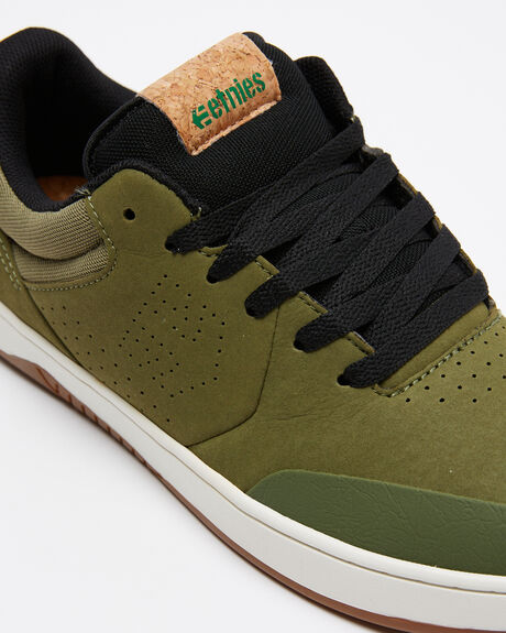OLIVE BLACK MENS FOOTWEAR ETNIES SNEAKERS - 4107000585302