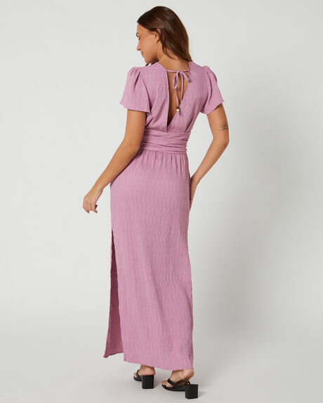 MAGENTA WOMENS CLOTHING LOST IN LUNAR DRESSES - L2447-MAG